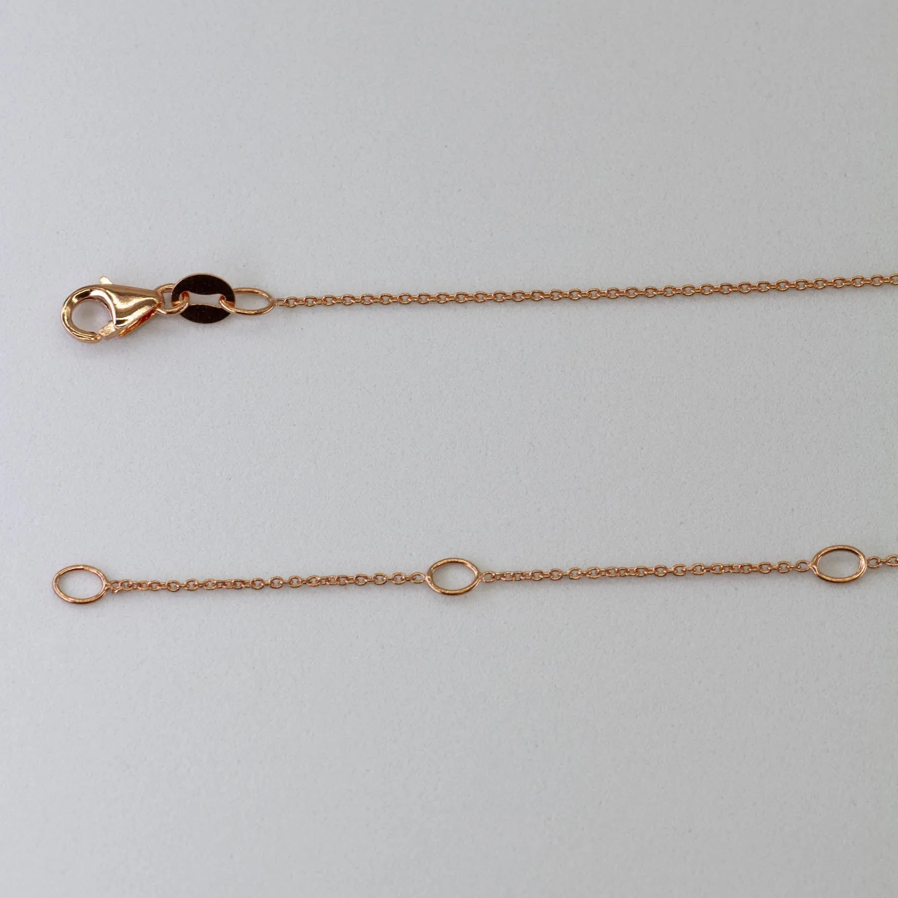 '100 Ways' Adjustable Rose Gold Chain |