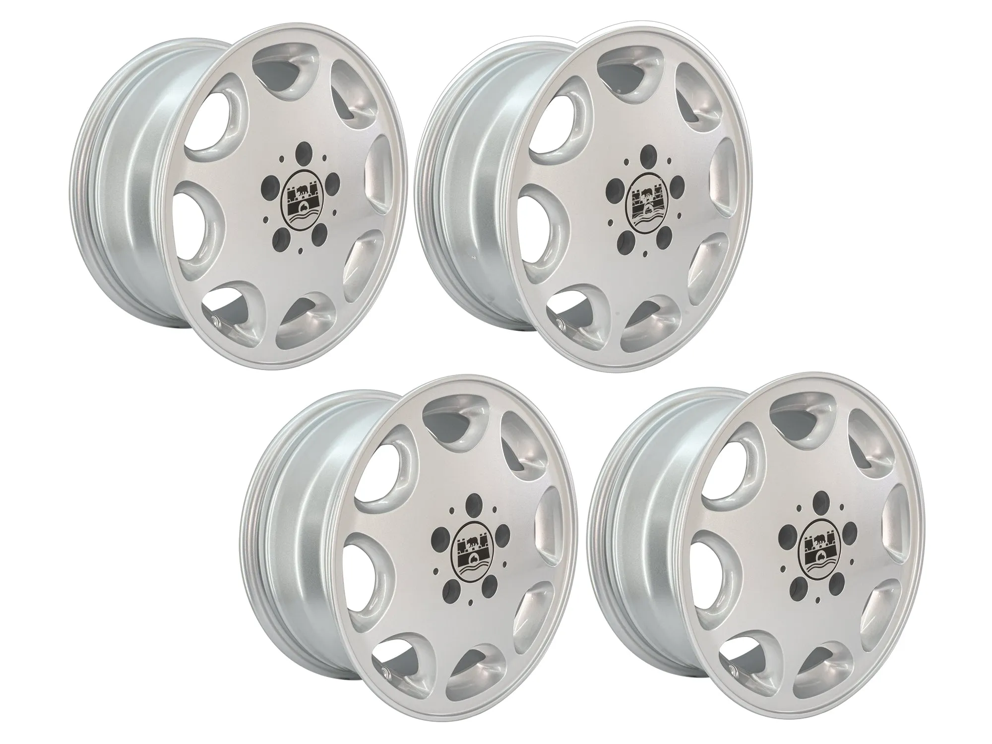 15" Alloy Wheel & Hardware Set (2WD/4WD) [Bus/Vanagon]