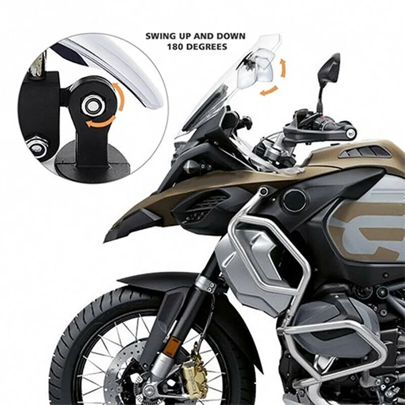 180° MOTORCYCLE SAFETY MIRROR