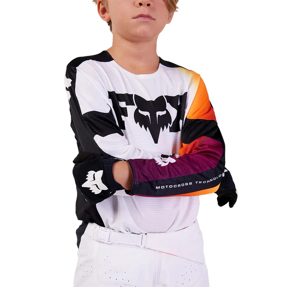 24 FOX YOUTH 1890 NITRO JERSEY [FLO ORANGE] YL