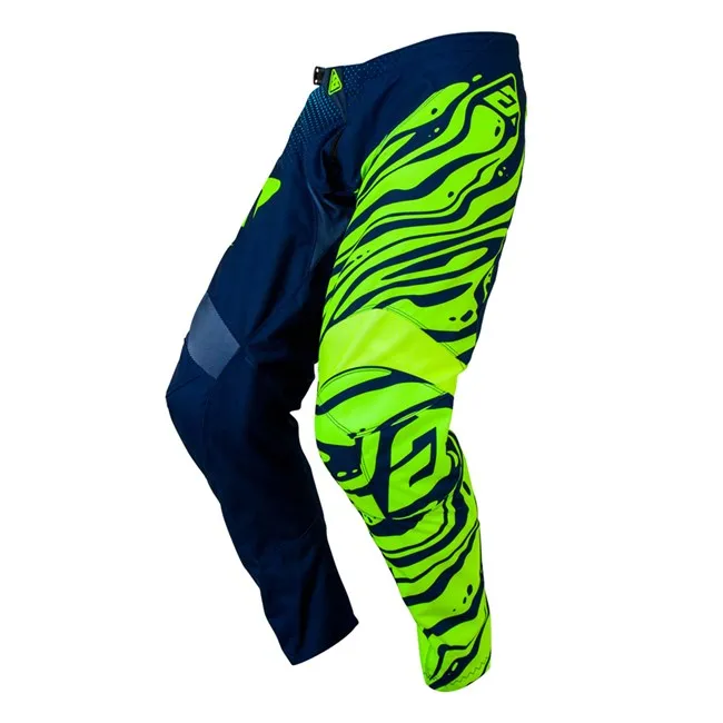 Answer Syncron Flow MX Adult Motocross Pants - Black / Blue / Yellow