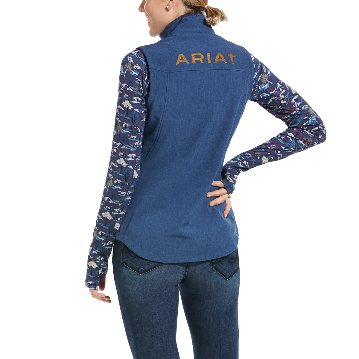 Ariat Women's New Team Softshell Vest