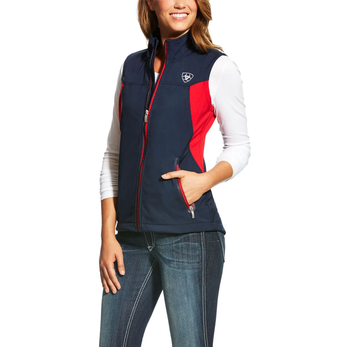 Ariat Women's New Team Softshell Vest