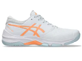 ASICS WOMEN'S NETBURNER 20 WHITE/SUN NETBALL SHOES