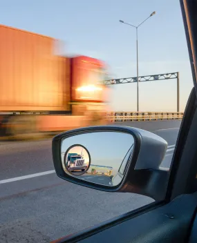 Automotive Stick-On Blind Spot Mirror