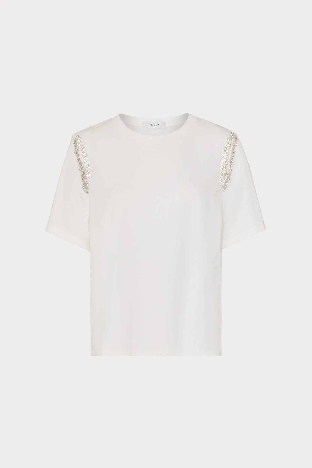 Avril Crystal Trim Tee