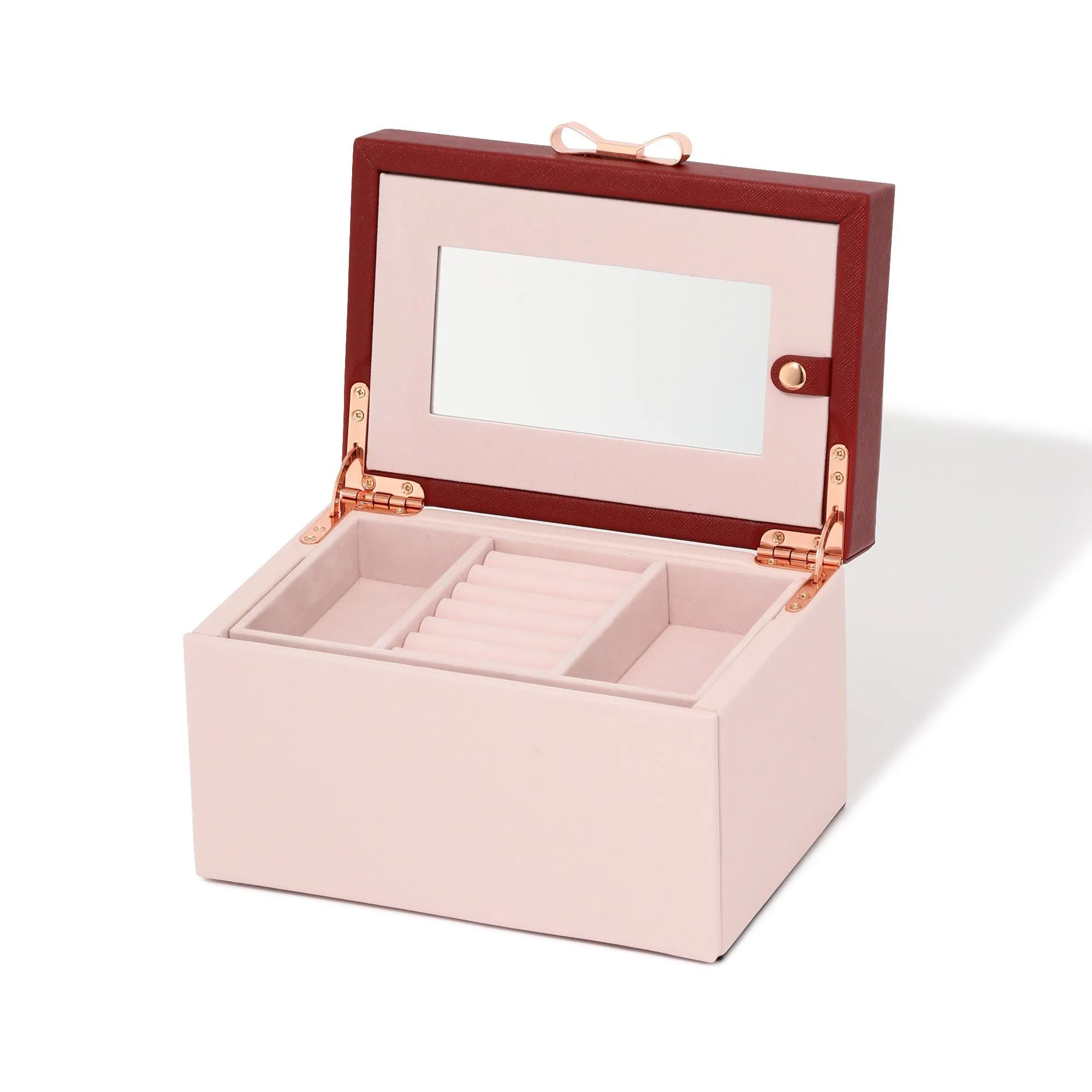 Bicolor Jewelry Box Small Pink