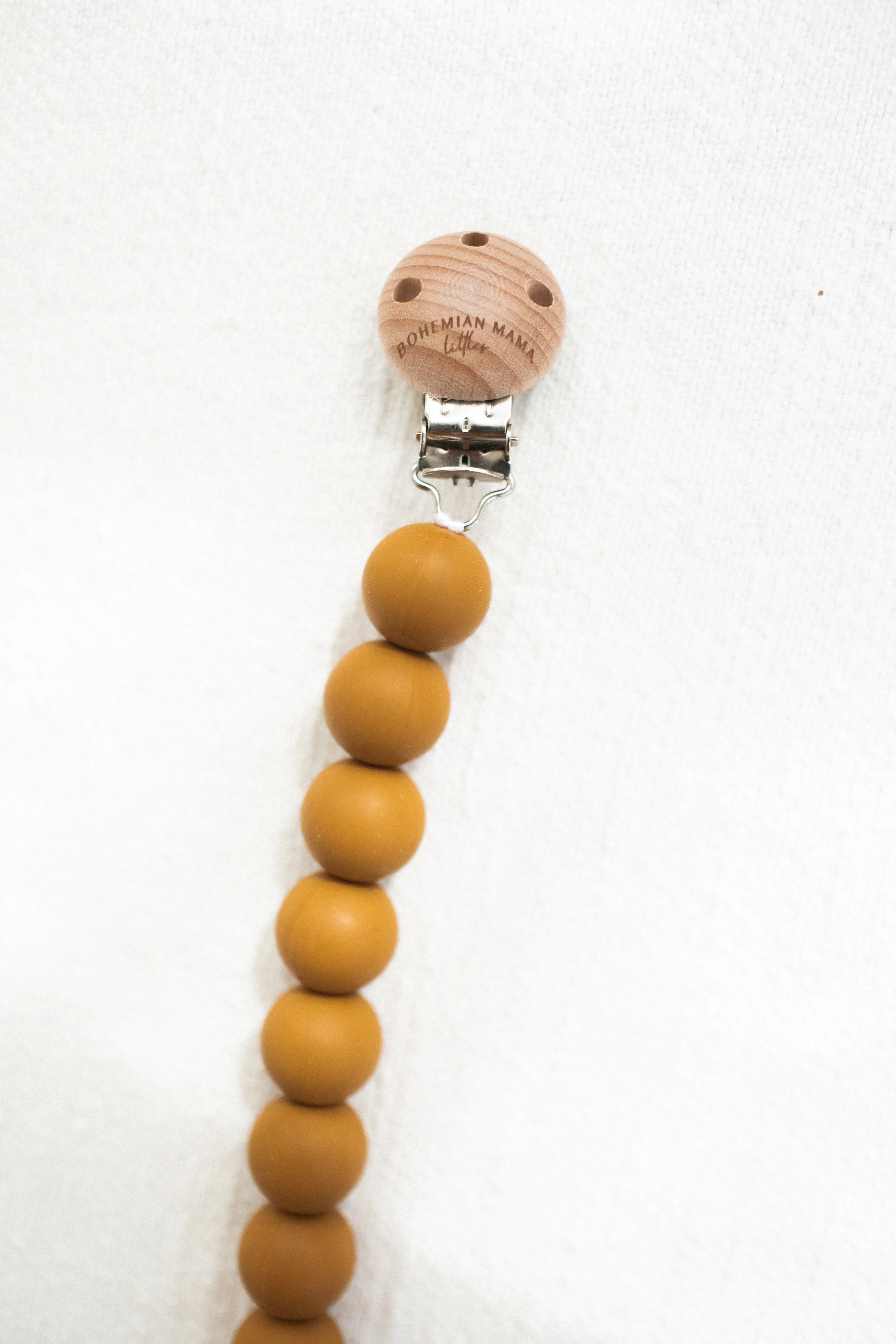 Bohemian Mama Littles Pacifier Clip | Buck