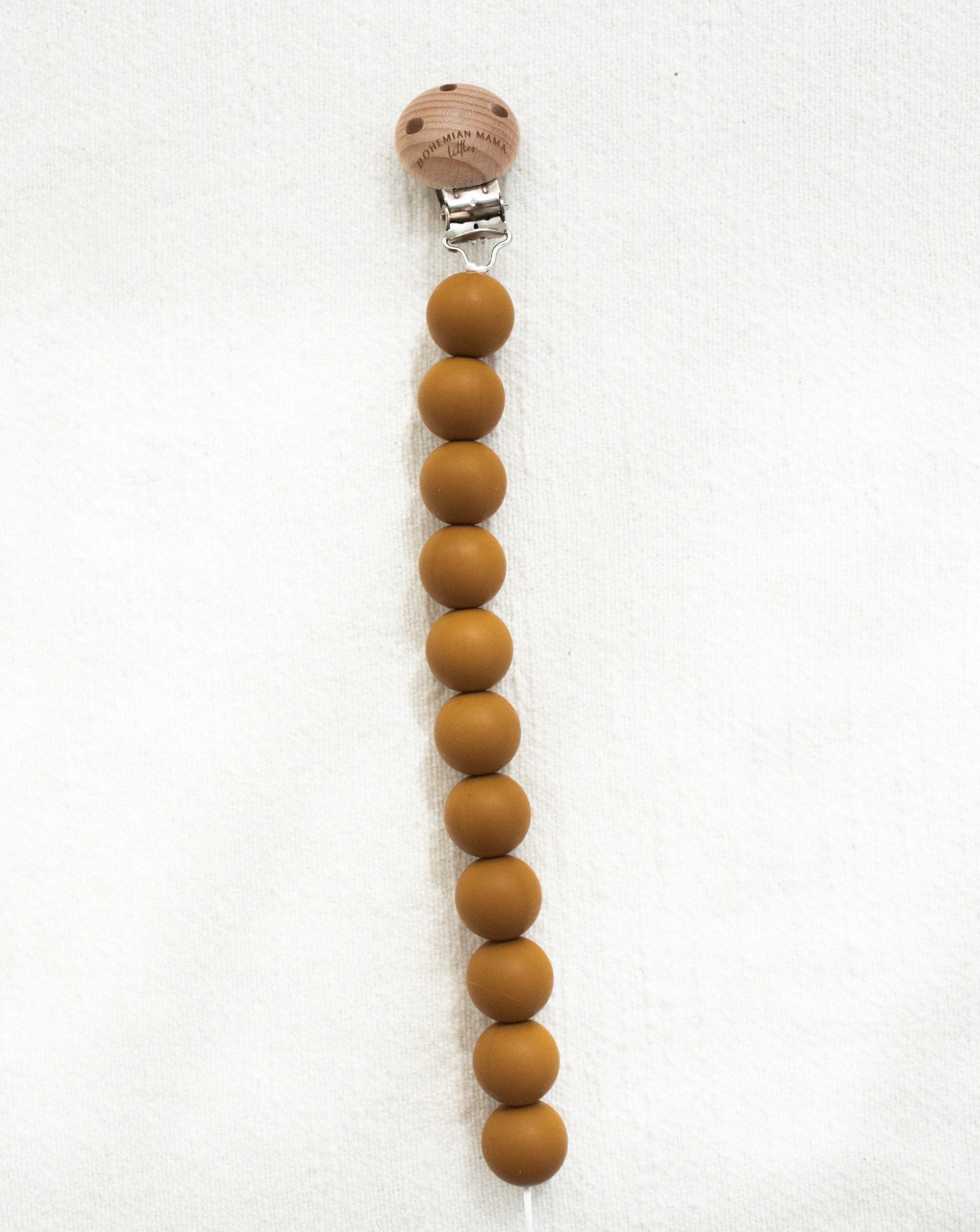 Bohemian Mama Littles Pacifier Clip | Buck