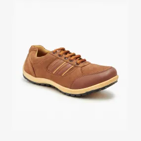 Boys Round Laced-Up Shoes