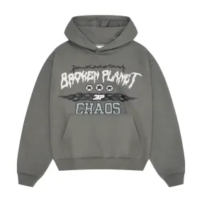 Broken Planet Chaos Hoodie Gunmetal Grey