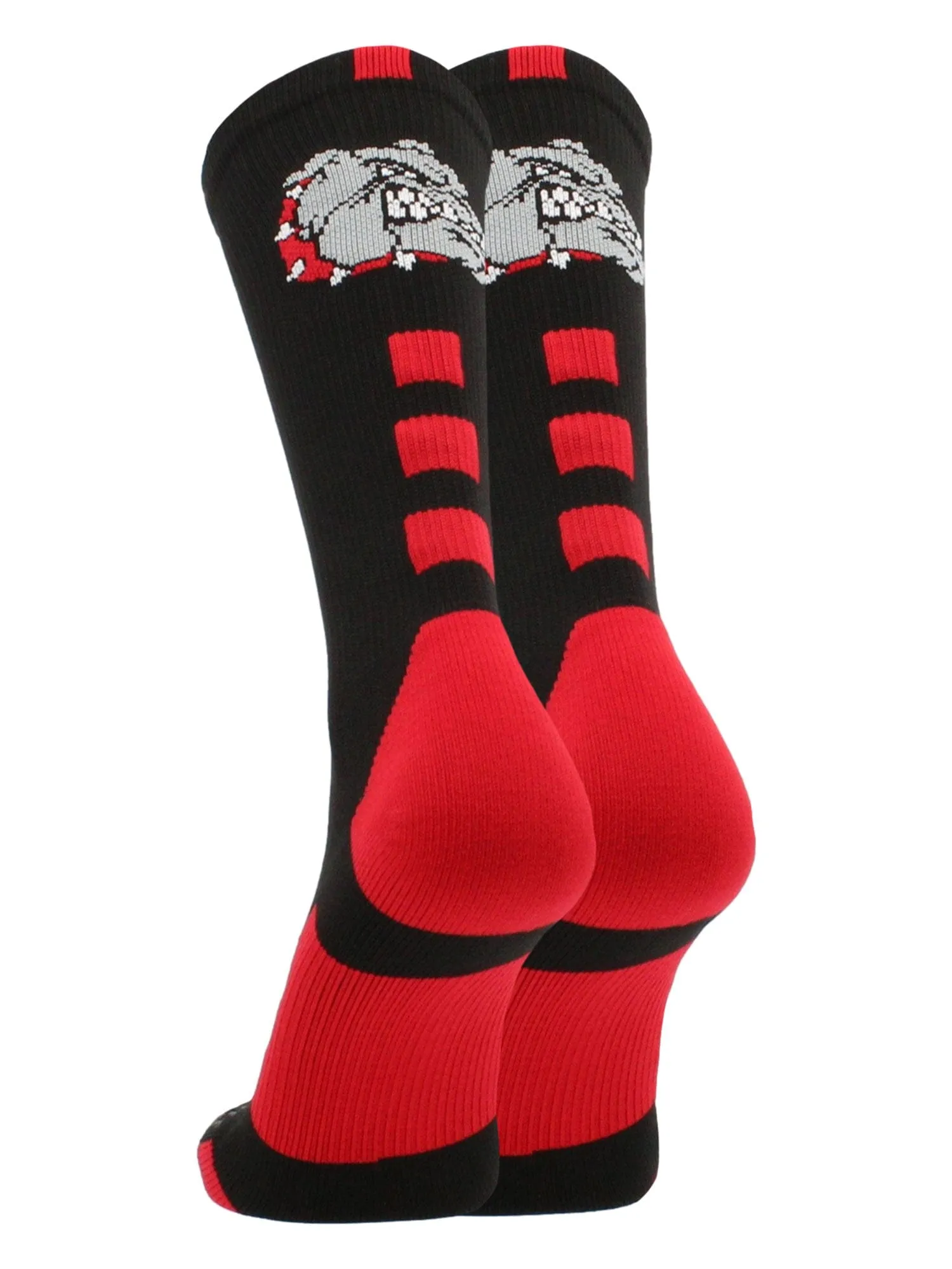 Bulldogs Logo Athletic Crew Socks (multiple colors)