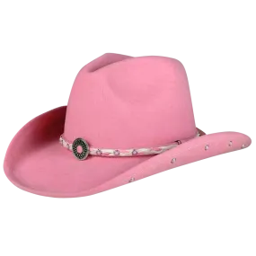 Bullhide Baby Jane Kids Cowboy Hat - Pink