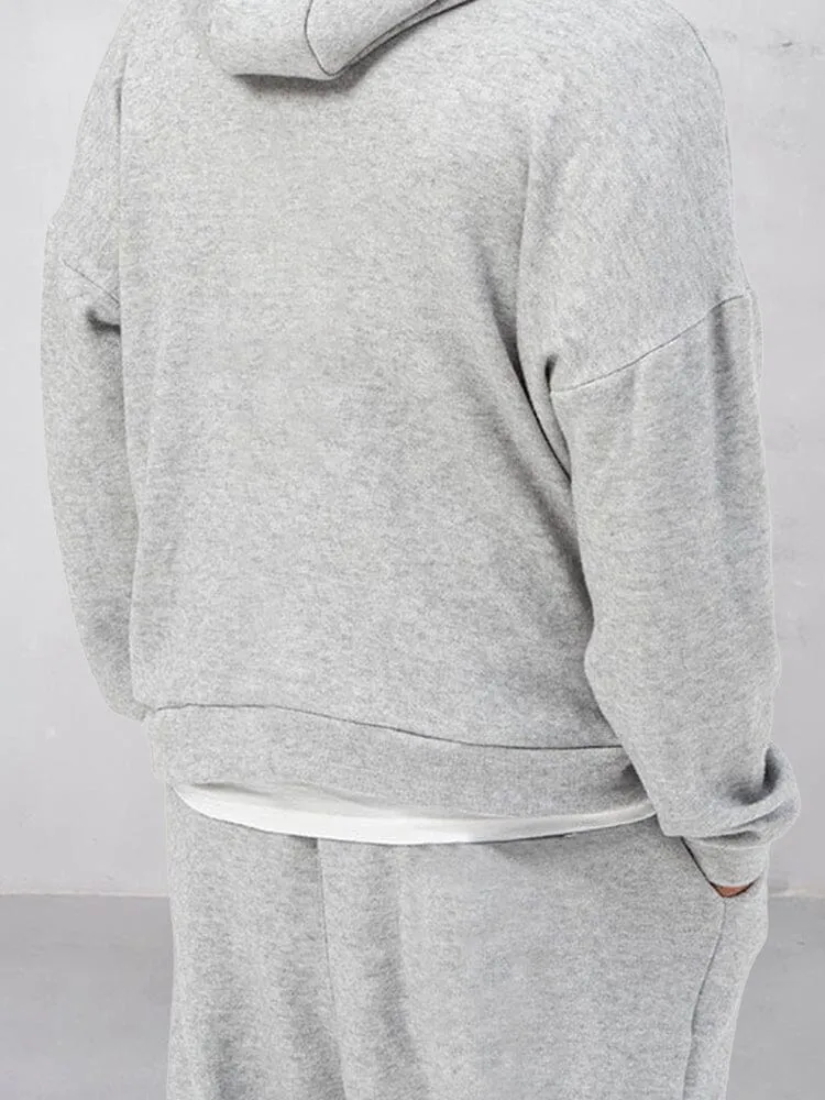 Casual Loose Athleisure Hoodie Set