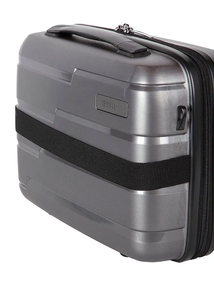 Cellini Microlite Beauty Case | Grey