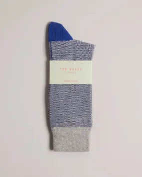 Coretex Textured Crew Socks Grey