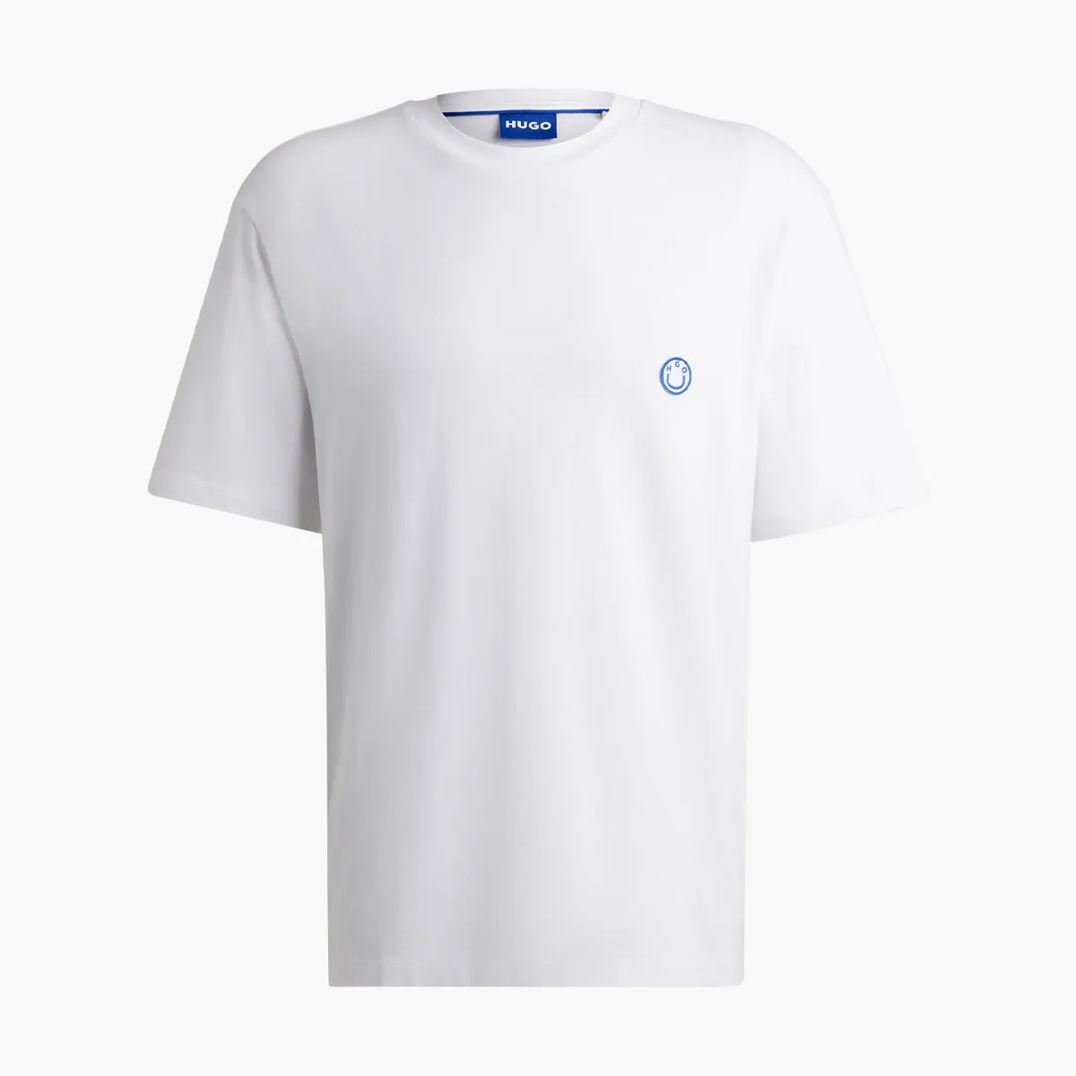 Cotton-Jersey T-Shirt With Smiley-Face Logo