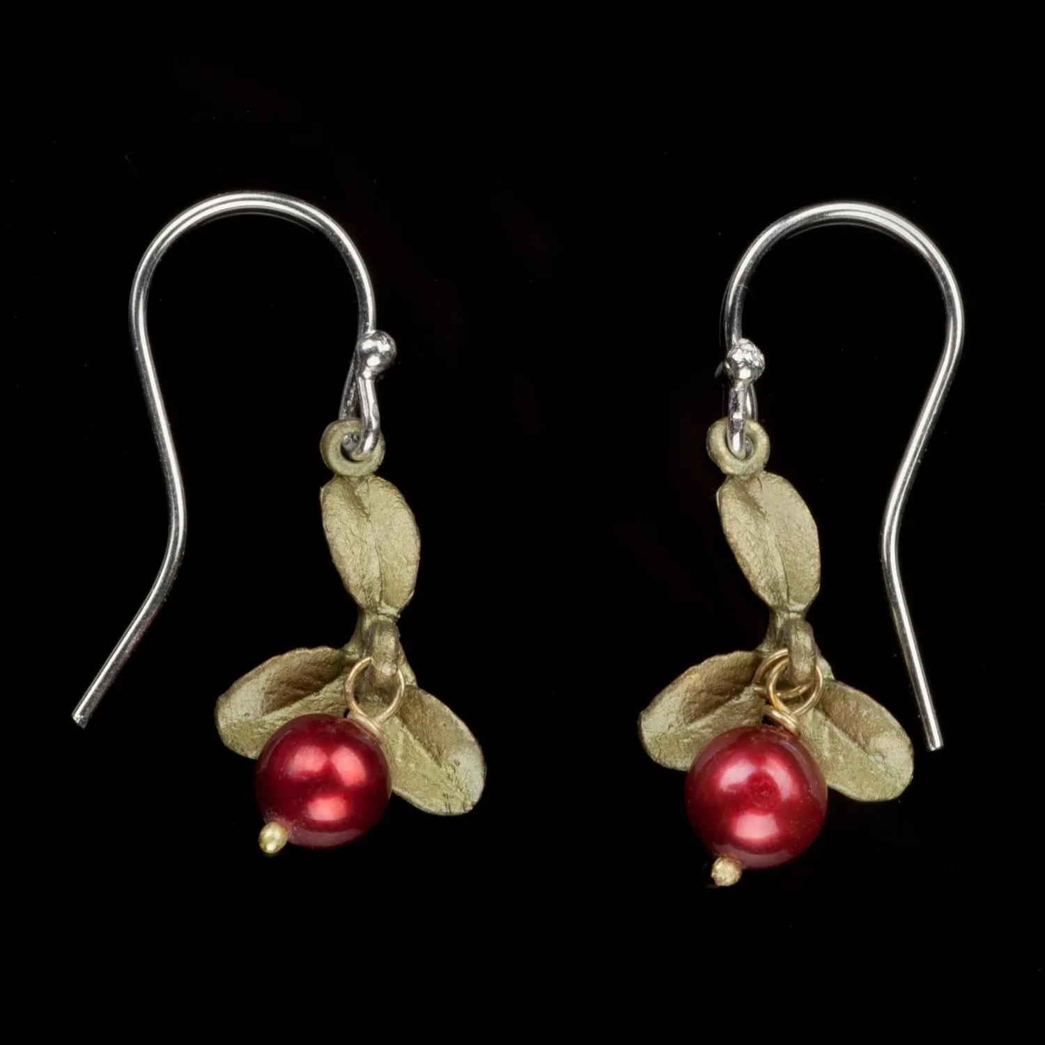 Cranberry Earrings - Wire Drop