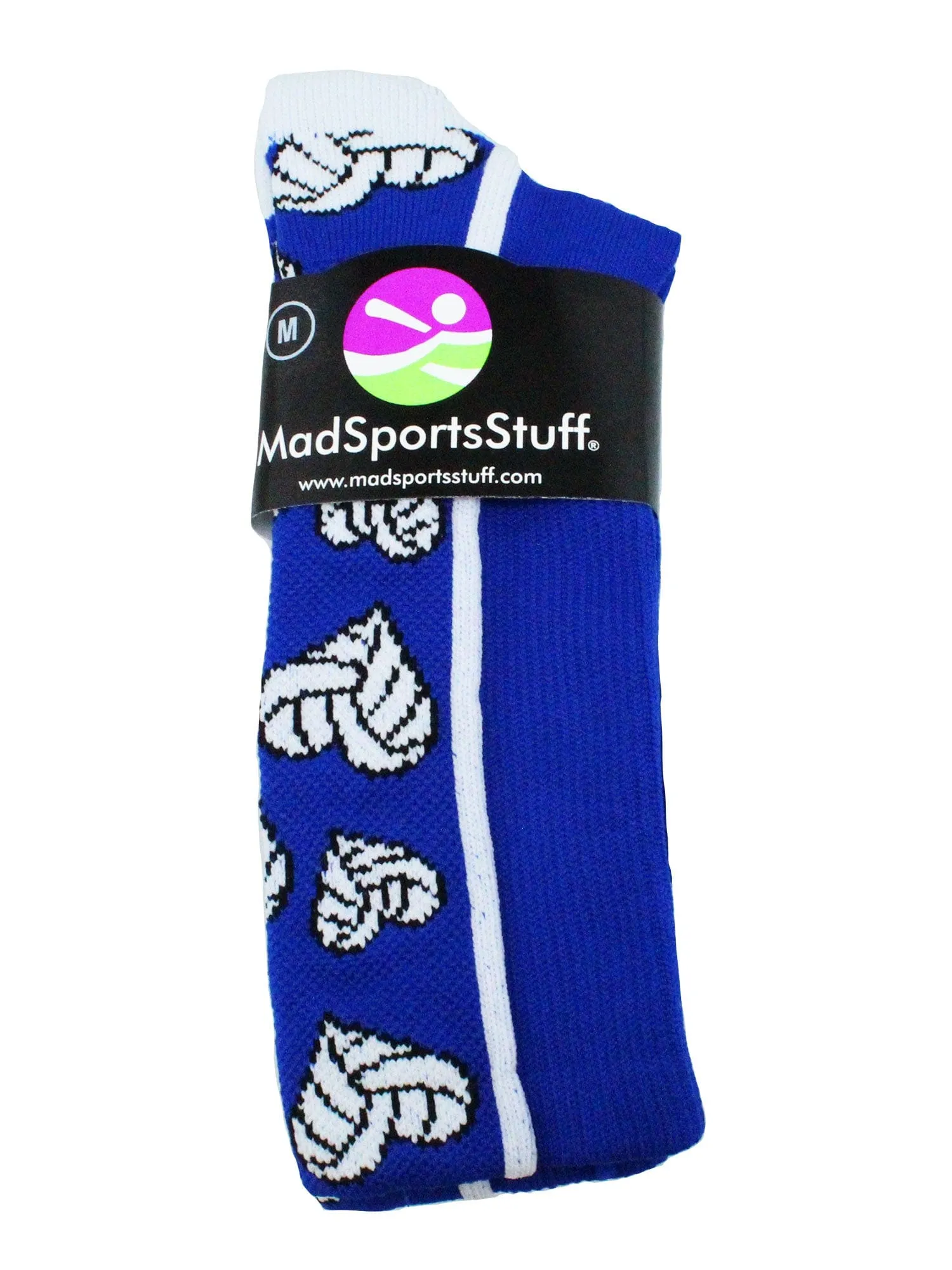 Crazy Love Volleyball Hearts Crew Socks