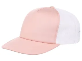 Crowns By Lids Screen Foam Trucker Cap - Rose/White