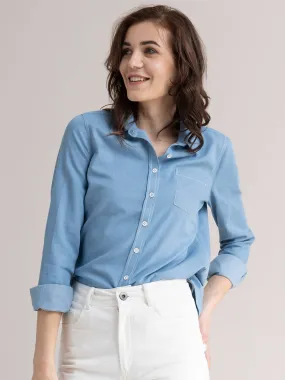 Denim Shirt - Light Blue