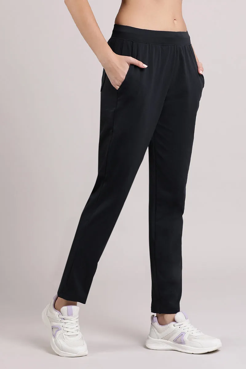 Energize Flexi Track Pants - Black