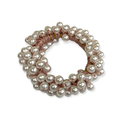 Equetech Pearl Beaded Scrunchie