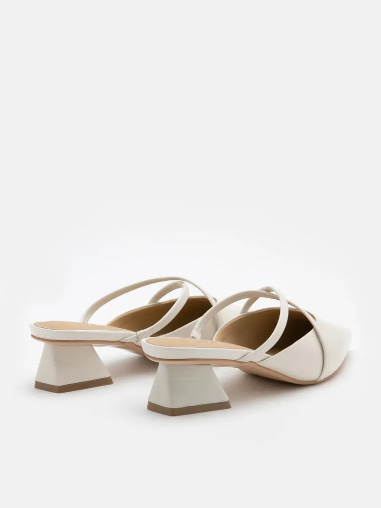 Felicity Strappy Pointed Toe Mules