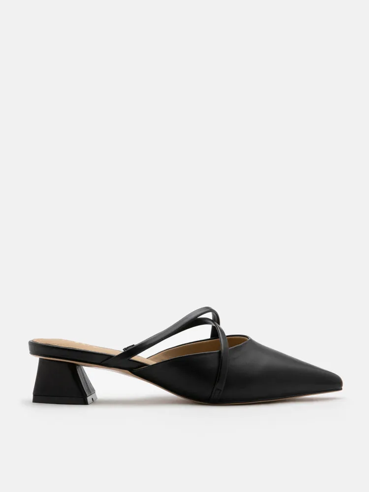 Felicity Strappy Pointed Toe Mules