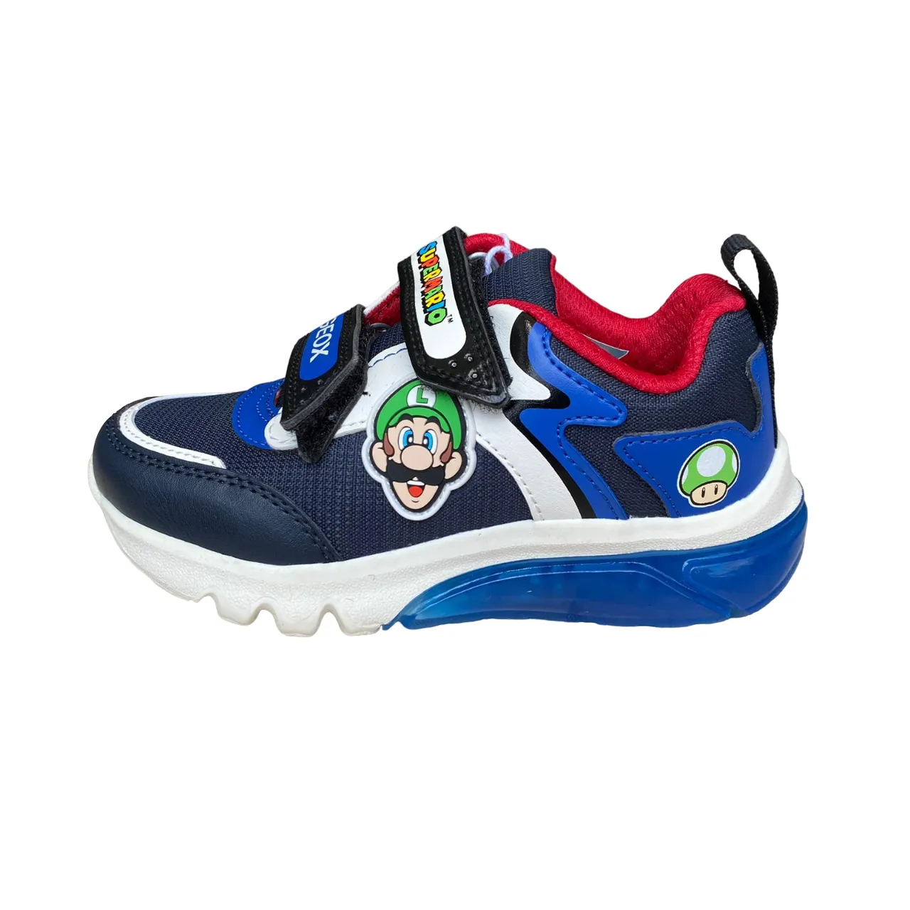 Geox scarpa da bambino Ciberdron J46LBI 054FU C4226 blu-azzurro