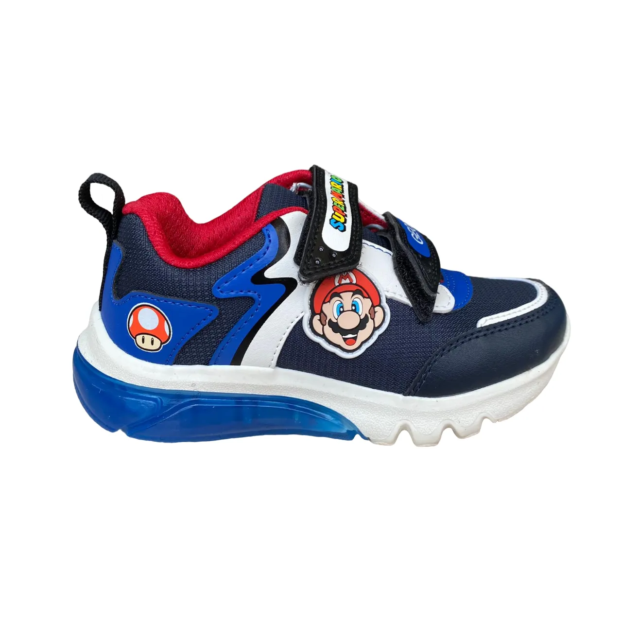 Geox scarpa da bambino Ciberdron J46LBI 054FU C4226 blu-azzurro