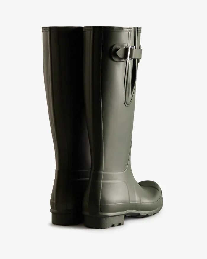 Hunter Mens Tall Side Adjustable Wellington Boots