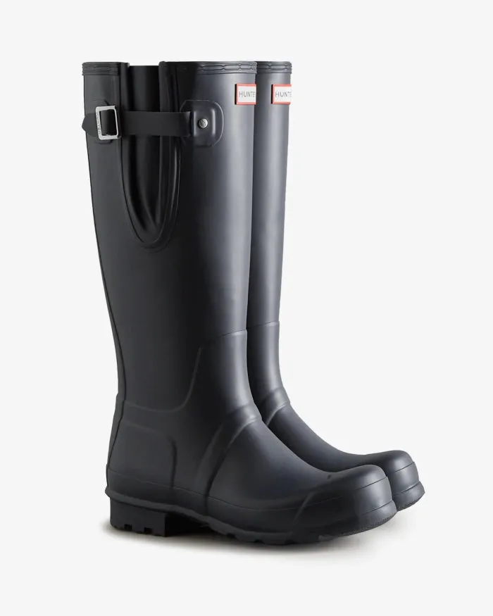 Hunter Mens Tall Side Adjustable Wellington Boots