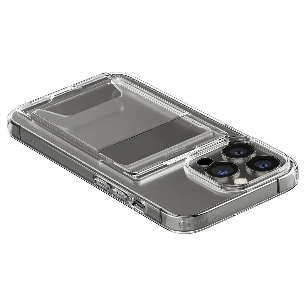 iPhone 13 Pro Max Case Crystal Slot Dual