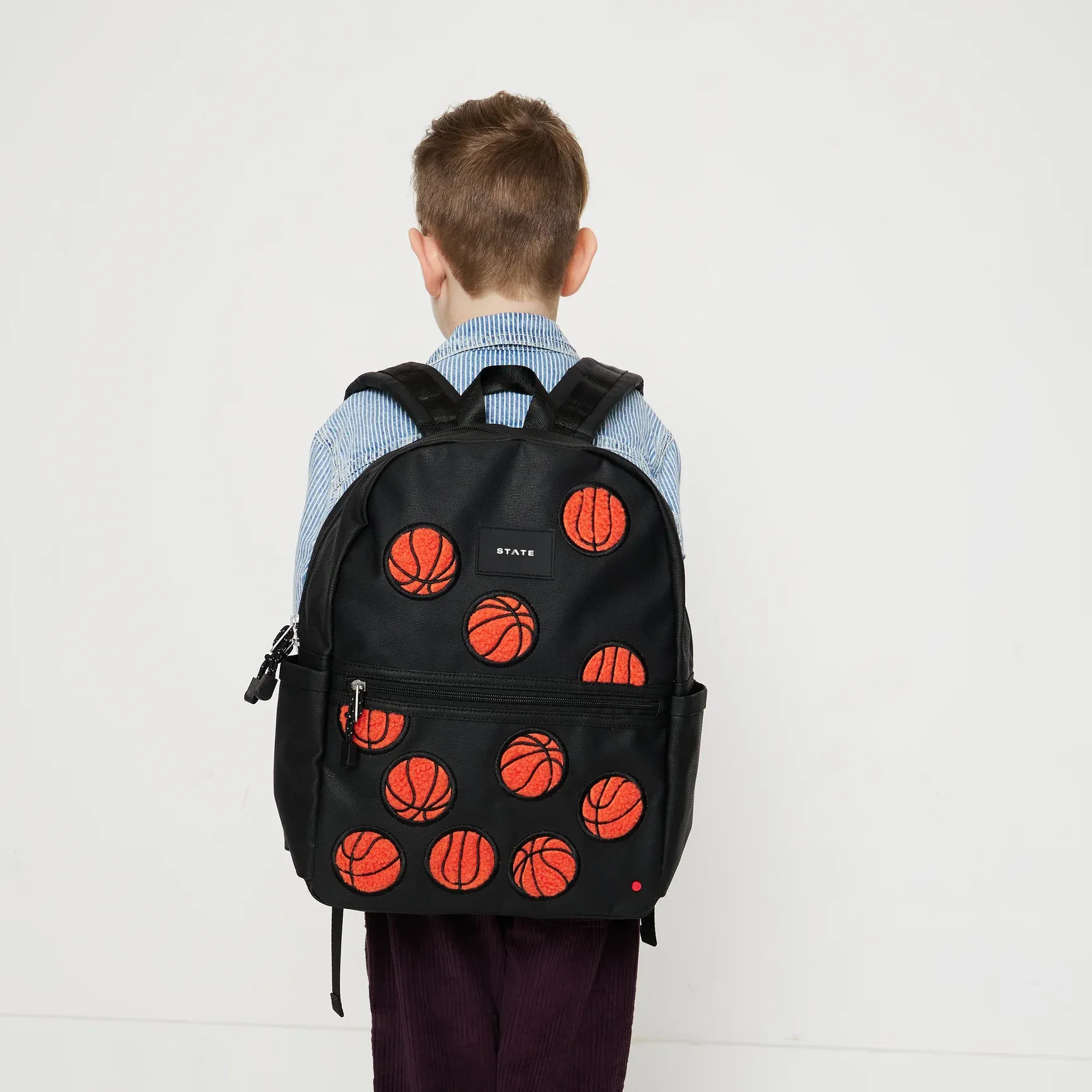 Kane Kids Double Pocket | Fuzzy Basketballs