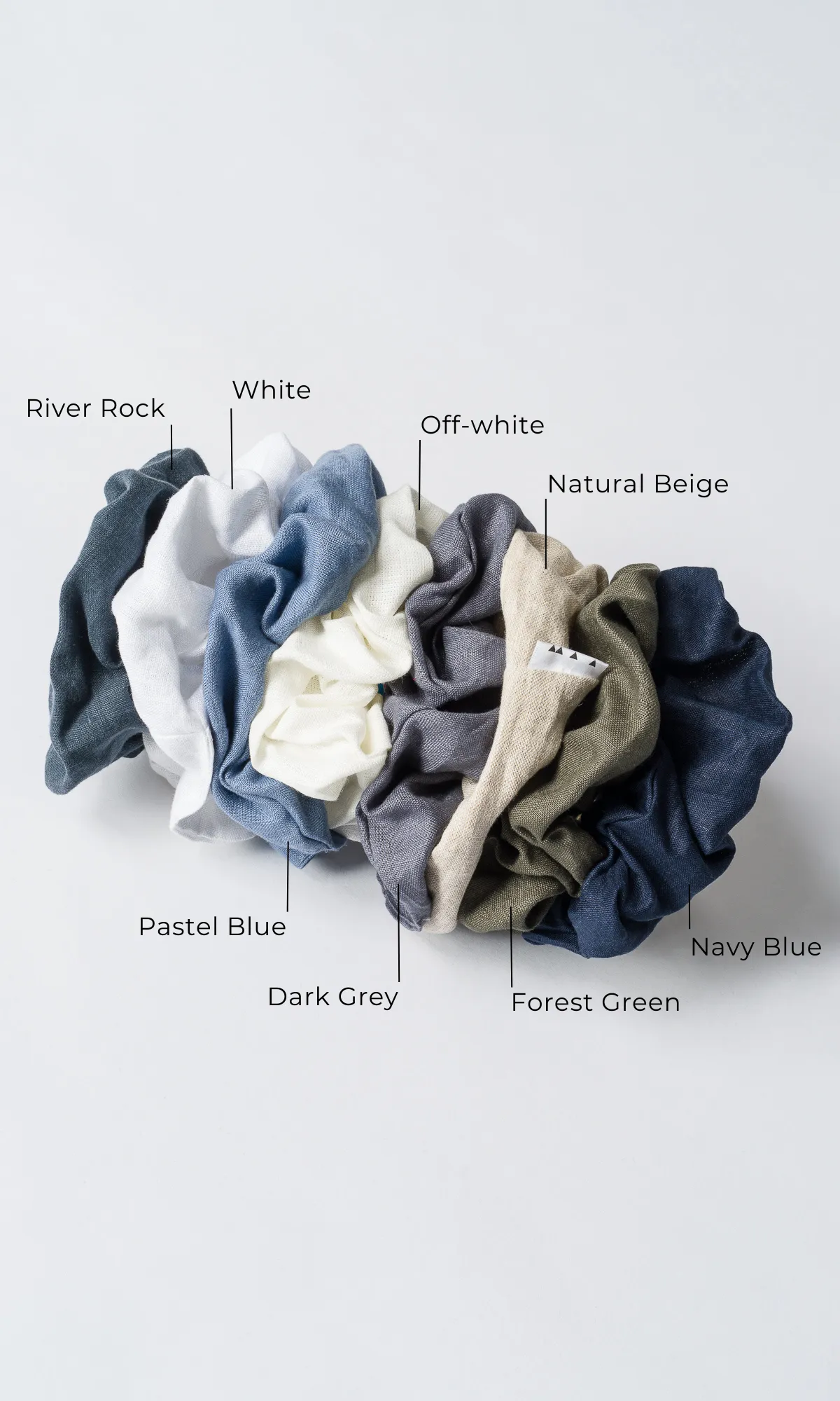 Linen Scrunchie (Pack of 3)