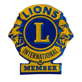 LIONS INTL MEMB DECAL