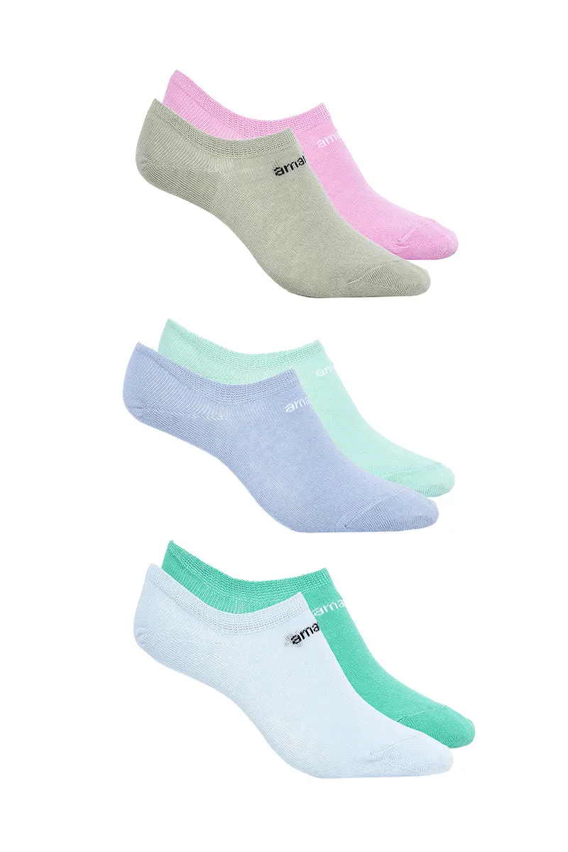 Low Cut Socks (Pack of 6) - Multicolor