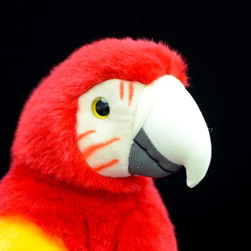 Macaw Plush Toy Simulation