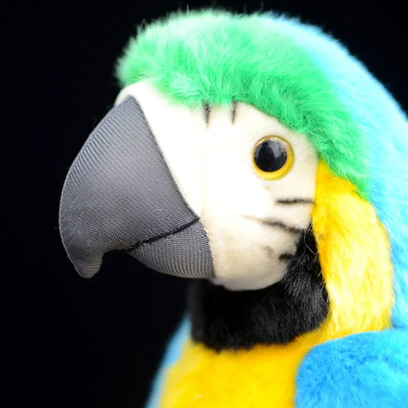 Macaw Plush Toy Simulation