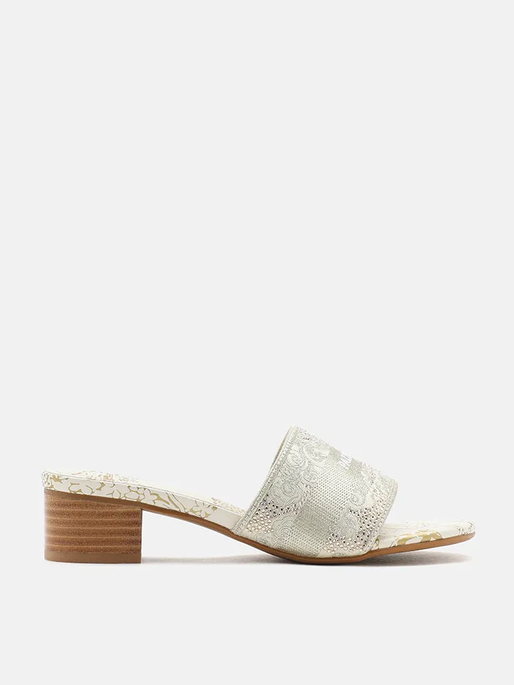 Majestic Meera Heeled Slides