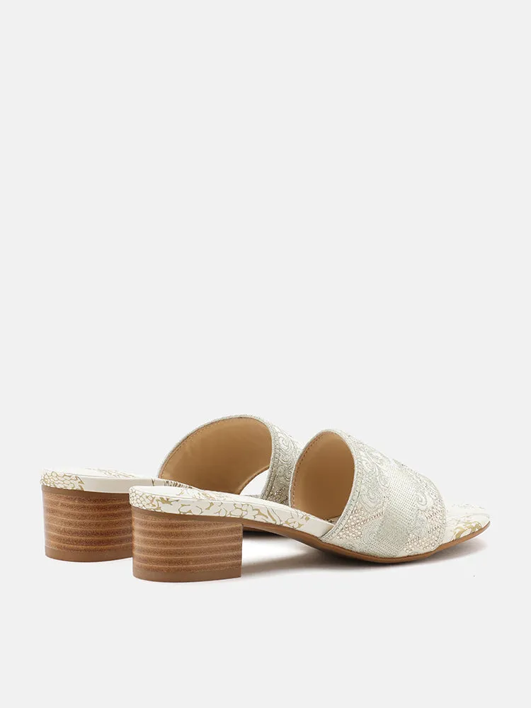 Majestic Meera Heeled Slides