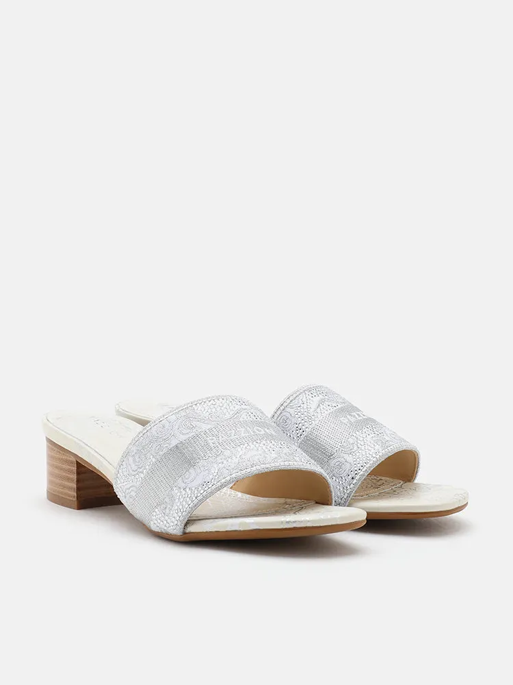 Majestic Meera Heeled Slides