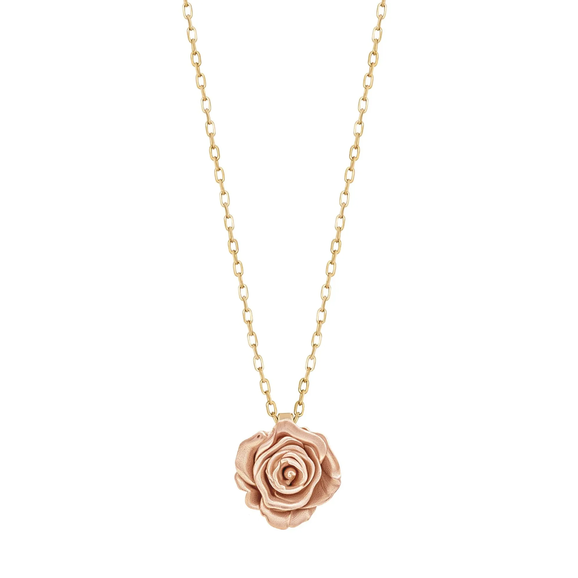 Maxi Rosa Single Charm Necklace