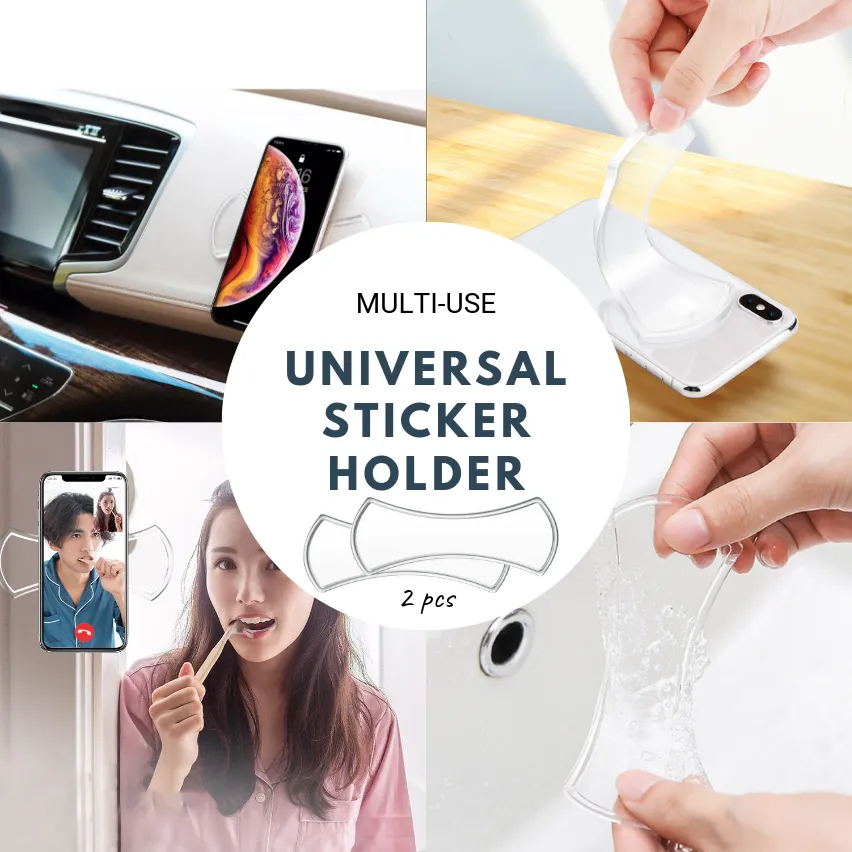 New Generation Universal Sticker Holder (2 pcs set)