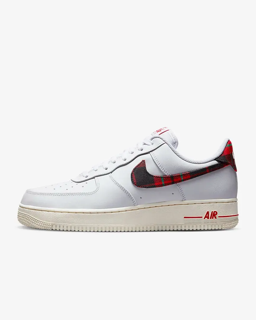 Nike Air Force 1 '07 LV8 (WHITE/UNIVERSITY RED-STADIUM GREEN)