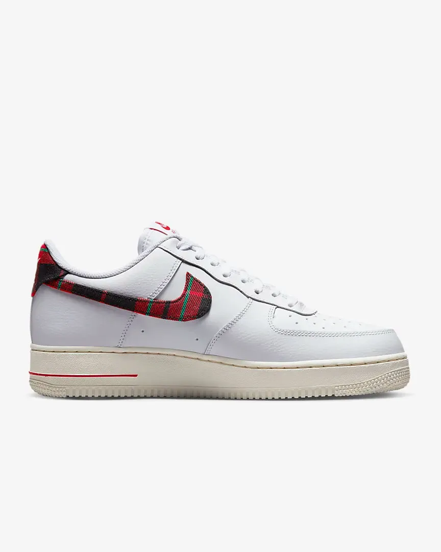 Nike Air Force 1 '07 LV8 (WHITE/UNIVERSITY RED-STADIUM GREEN)