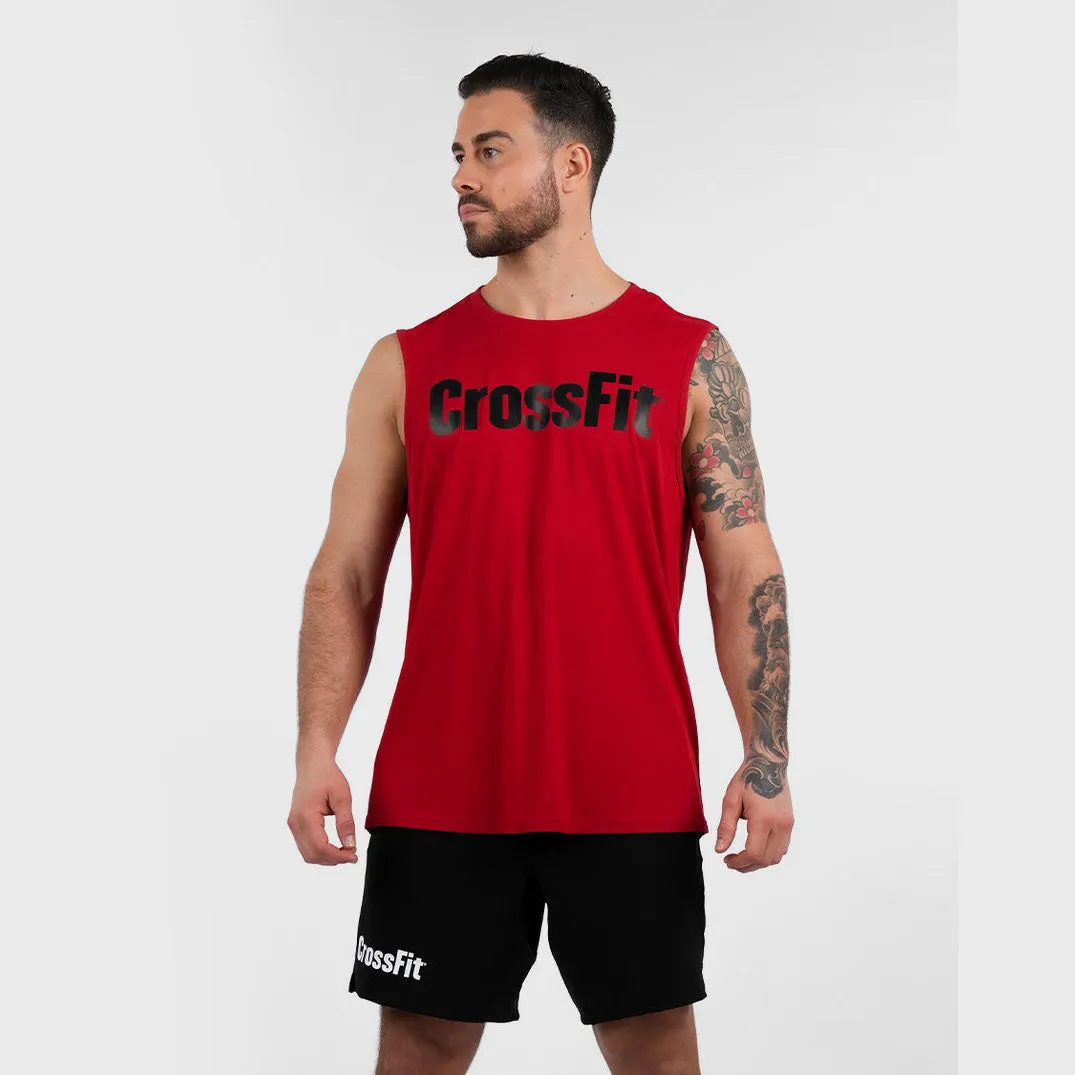 Northern Spirit - CrossFit® Rider Men Regular Fit Tank - CARMINE