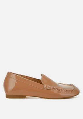 Patent Pleather Loafers by RUW