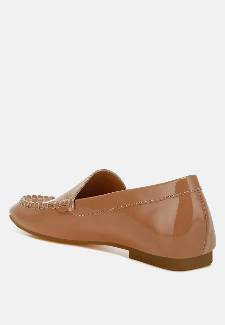 Patent Pleather Loafers by RUW